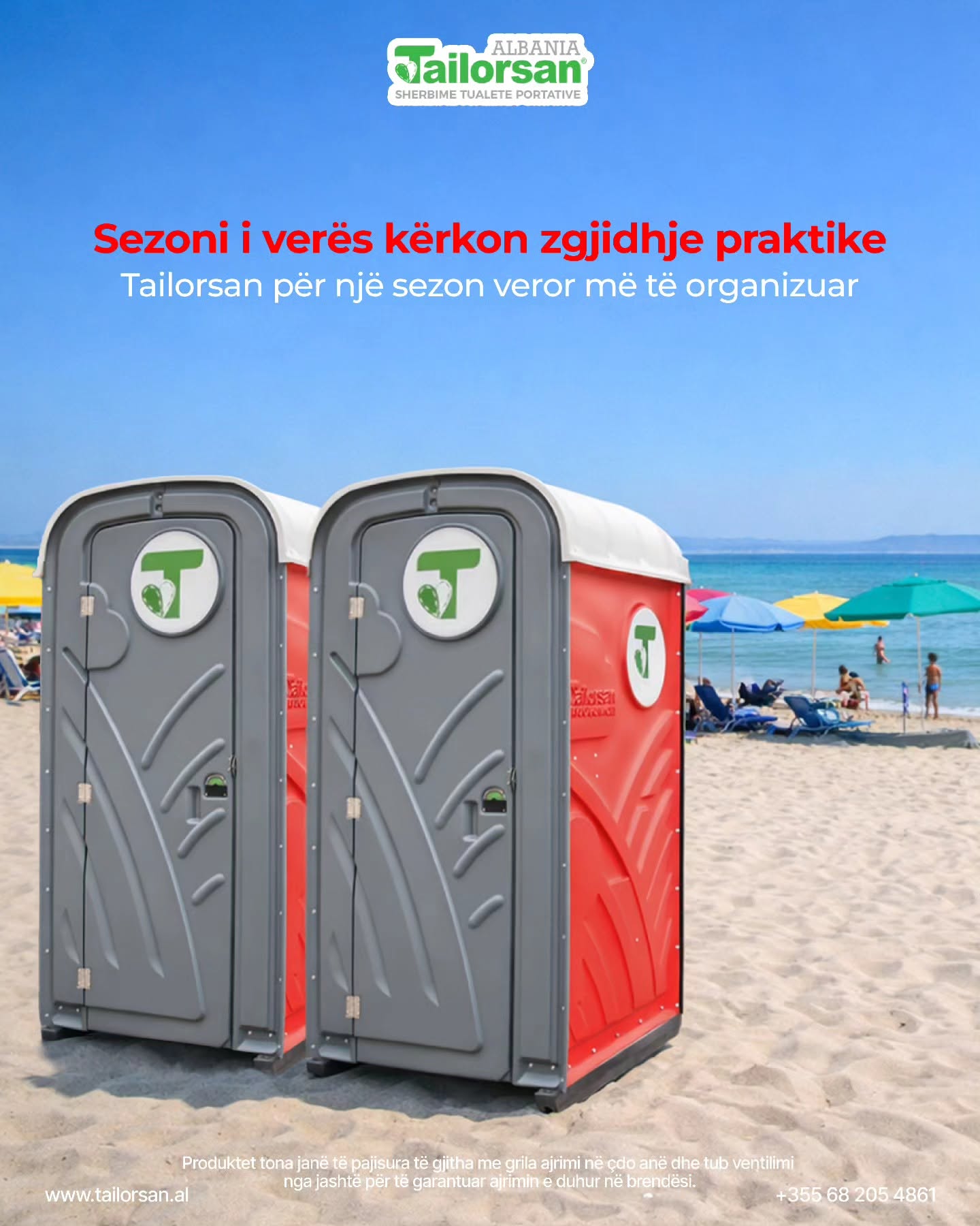 Tualete Portative për Plazh