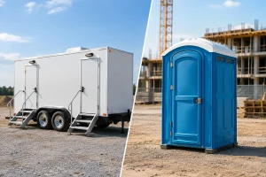 Trailer sanitar apo kabina për kantier?
